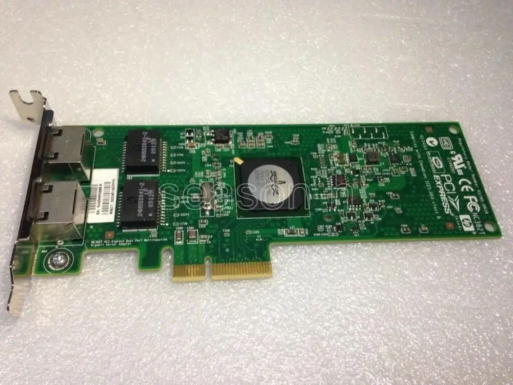 

Двухпортовый гигабитный сетевой адаптер HP NC382T PCI Express