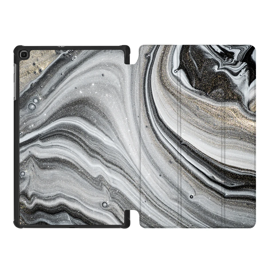 SS07 Чехол MTT для samsung Galaxy Tab A, 10,1 дюймов, SM-T510, T515, с мраморным принтом, тонкий, из искусственной кожи, откидной, откидной, с подставкой, чехол для планшета - Цвет: SS07