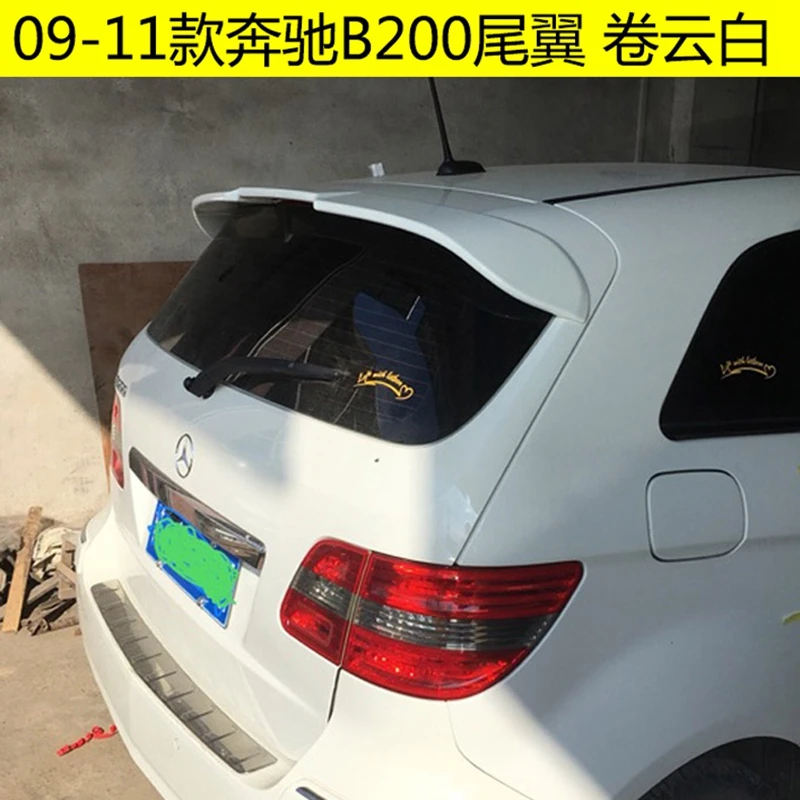 

Высококачественный спойлер из АБС-пластика для Mercedes Benz B-Class B200 2009 2010 2011, воздушный черный спойлер для крыльев хвоста