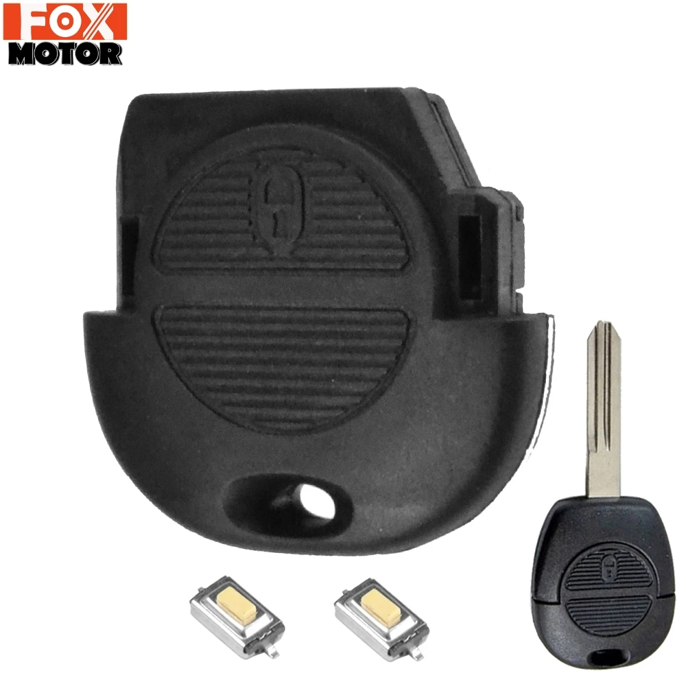 

Key Replacement Remote Shell Case For Nissan Micra Almera Primera X-Trail Navara Patrol Maxima Vanette Repair Kit With Switch