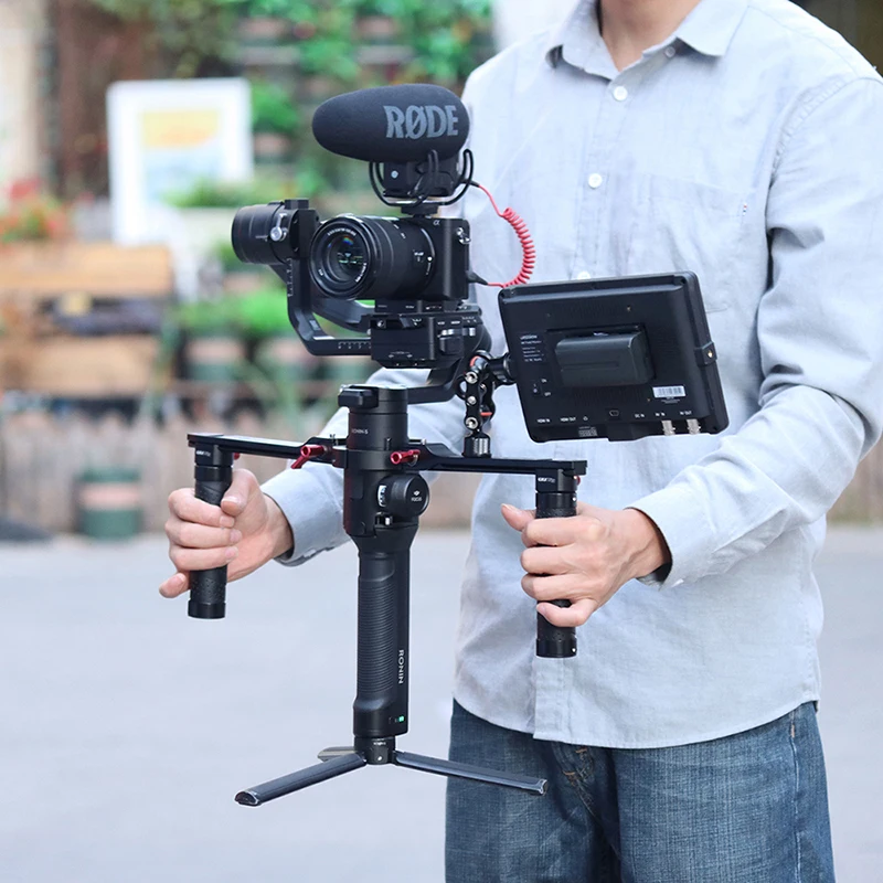 Двойная Ручка слинг Верхняя ручка для Dji Ronin S SC Zhiyun Crane 2 V2 Plus кольцо Крепление ручка