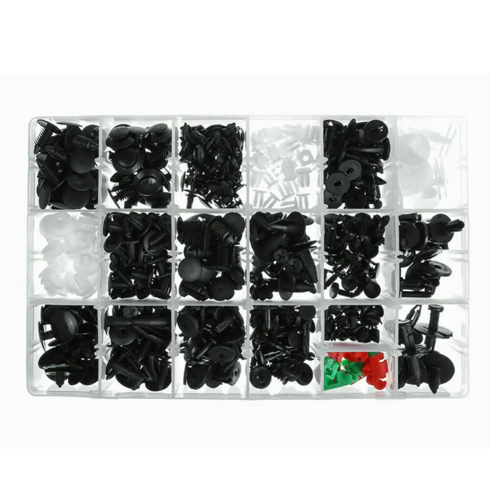

460Pcs Car Retainer Clips Plastic Fasteners Universal Automotive Tools Moulding Tool