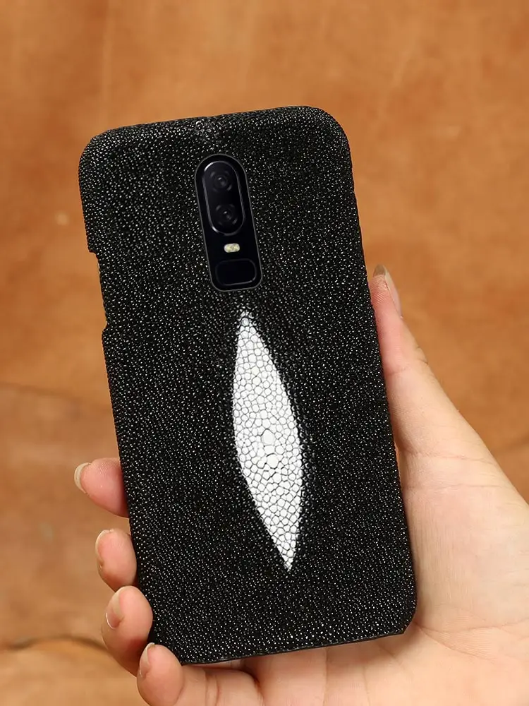 Натуральный кожаный чехол для телефона с жемчужной рыбкой Oneplus 6T 5T 6 7T 8 Pro 9 9R one plus 7