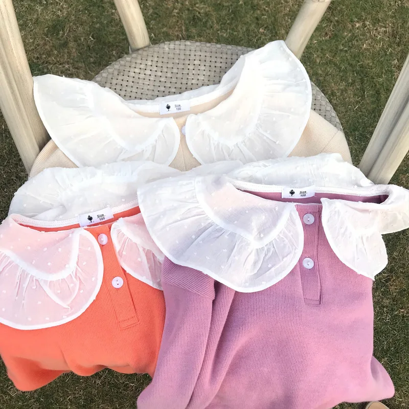 Толстовки для маленьких девочек на весну-осень 2020 однотонные толстовки с большим