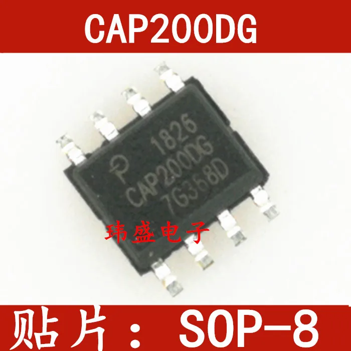 

Freeshipping 10pcs/lot CAP200DG-TL CAP200DG SOP8