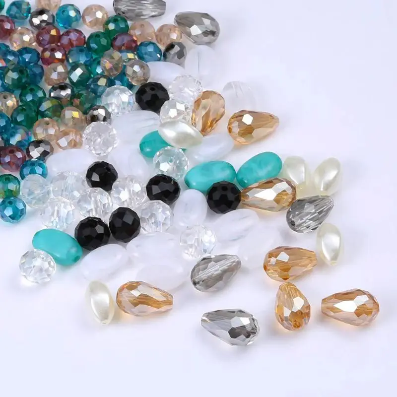 

Jewelry Making Supplies Set DIY Bracelet Acrylic Beads Findings Great Gift for Teens and Women