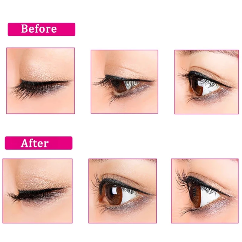 

Nature Curling Eyelash Curler with Mini Comb 3D Stereo Curling Eyelashes Eyes Makeup Tool SK88
