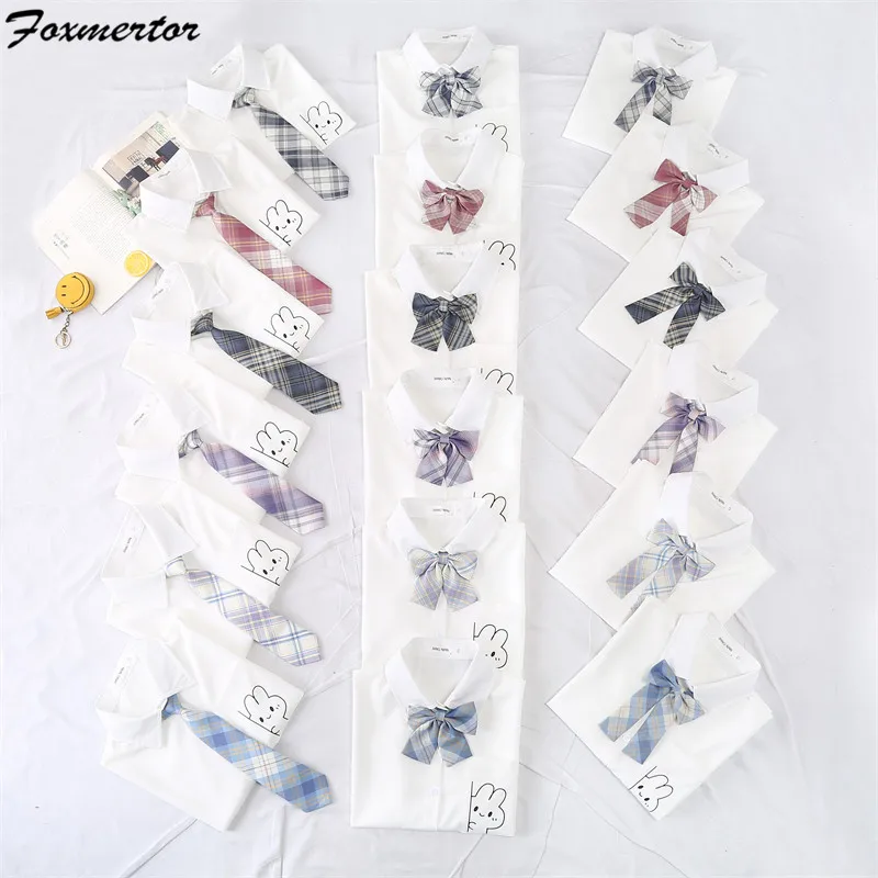 Женские белые блузки рубашки 2022 летние топы с коротким рукавом и принтом кролика