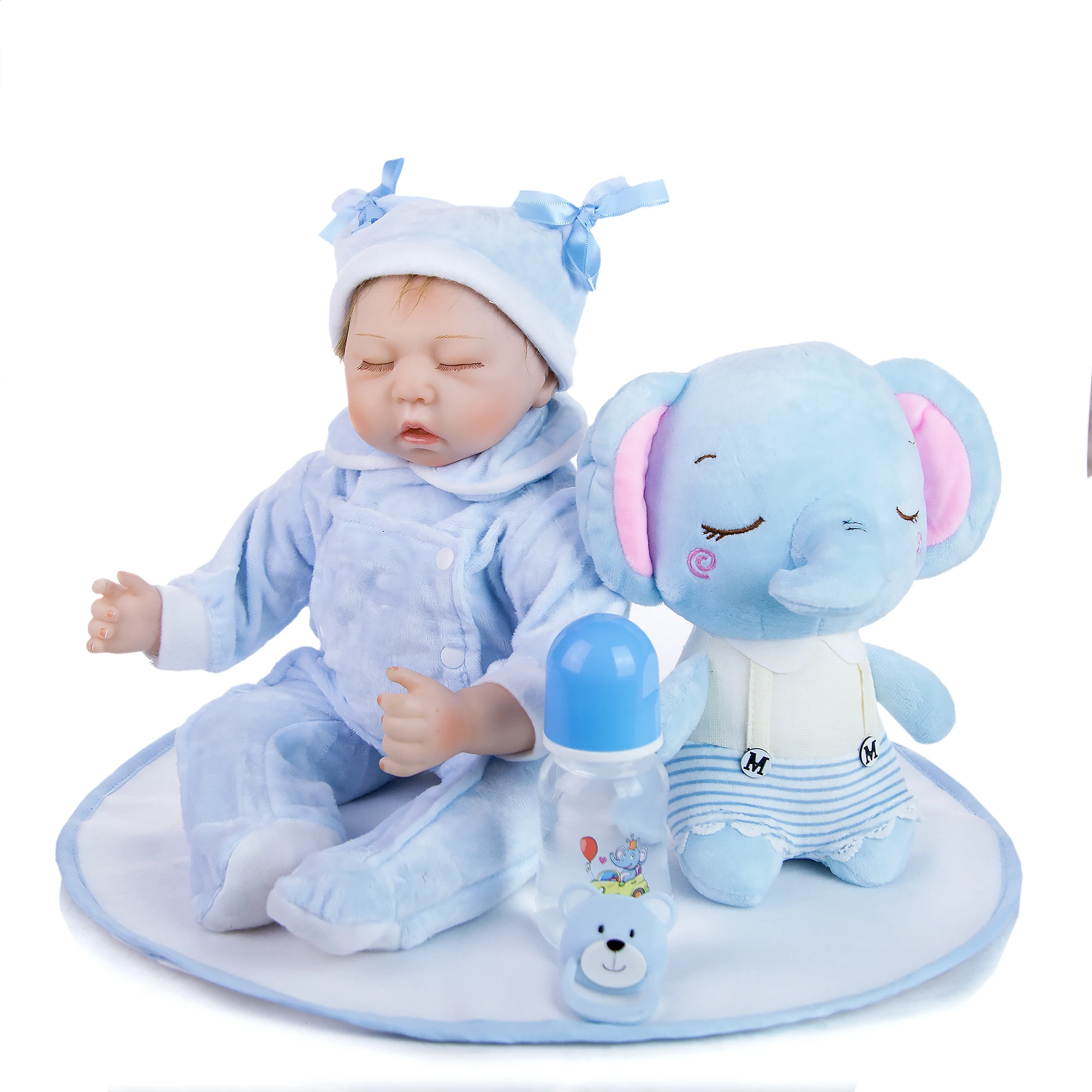Кукла KEIUMI Reborn Baby для мальчиков тканевая игрушка с закрытыми глазами кукла Bebe Boneca