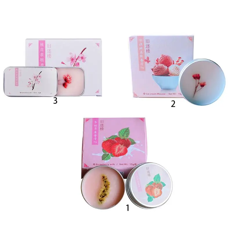 Портативный однотонный бальзам для мужчин и женщин стойкий ухода за