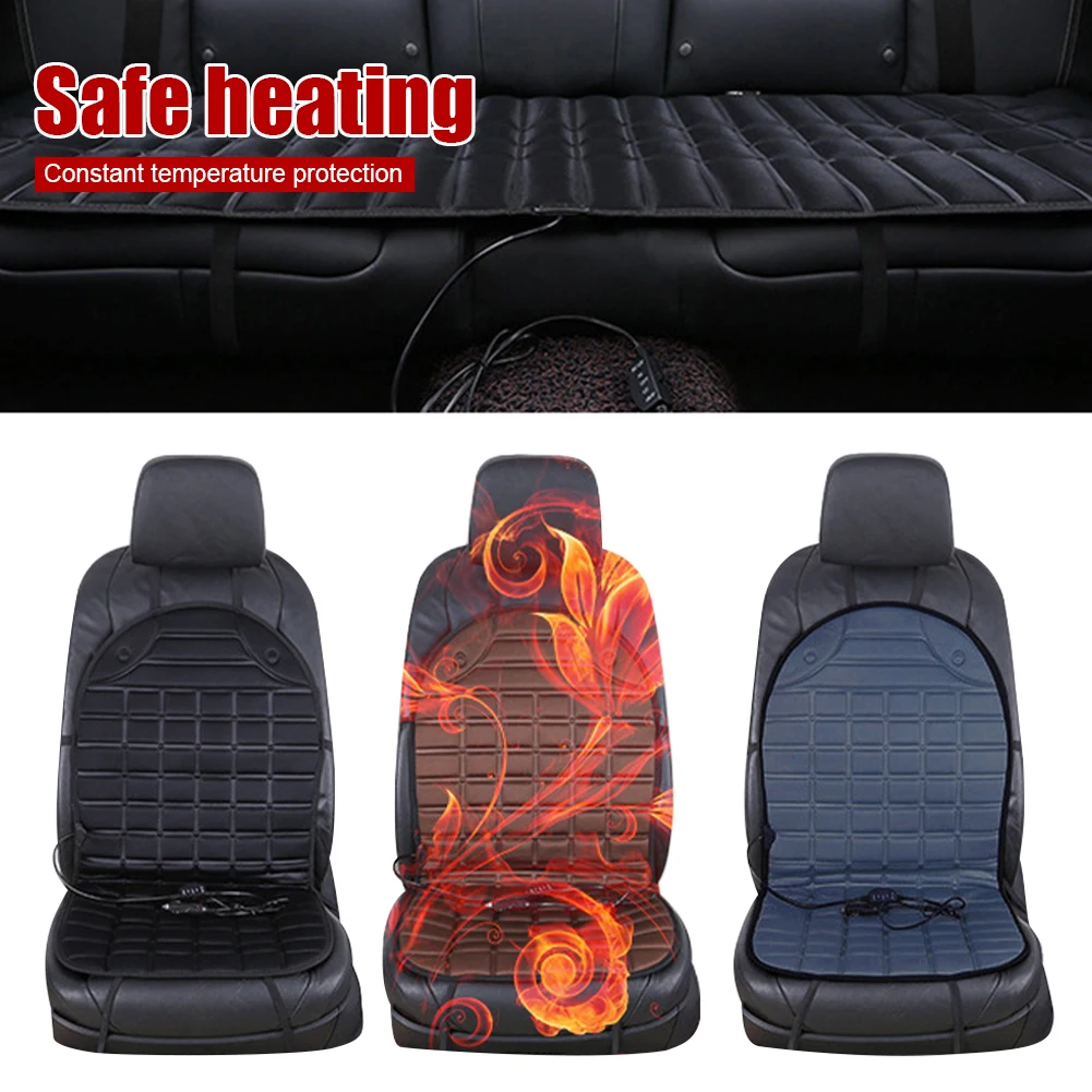 

Car Heated Seat Cushion 12V Heated Seat Cover 30W-38W 2 Heat 45-65 Degree Adjustable Electric Auto Heating Pad wholesale