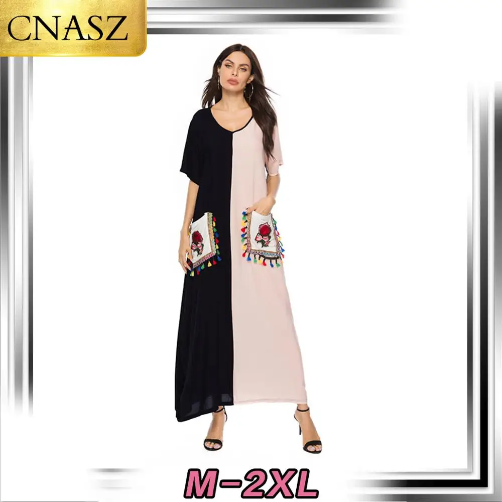 Дубайский Мусульманский платье в марокканском стиле Турецкая Повседневная