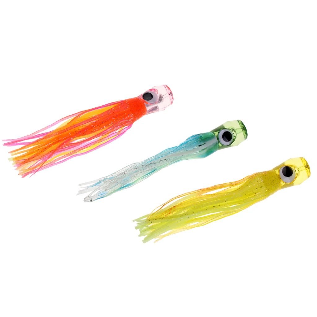 Мягкая приманка для рыбалки в виде осьминога троллинга искусственная тунца