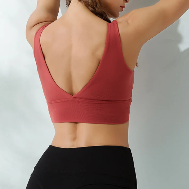 Женский пикантный спортивный бюстгальтер противоударный мягкий костюм для