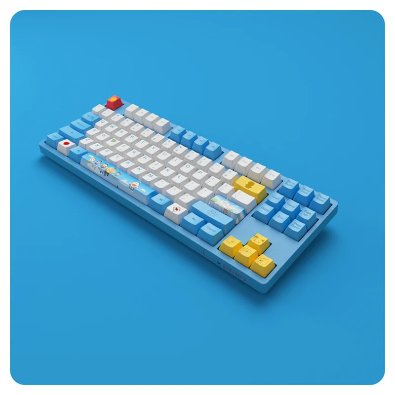 

Original AKKO Doramon New Wired Mechanical Gaming Keyboard 87 98 108 Keys PBT Computer Gamer Type-C AKKO Switch