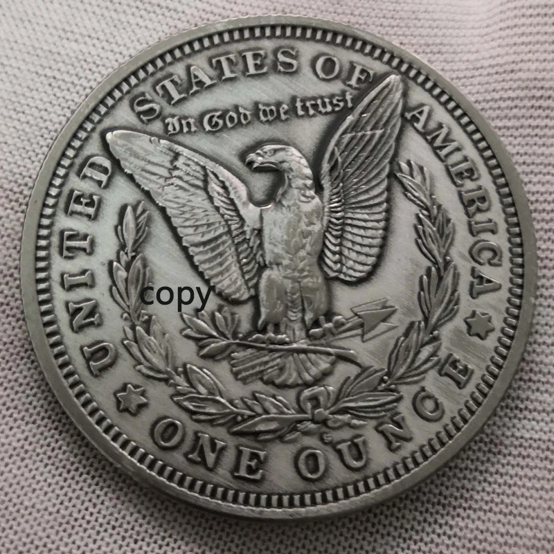 Коллекция Американских Монет Хобо с черепом 1888 копия американских монет