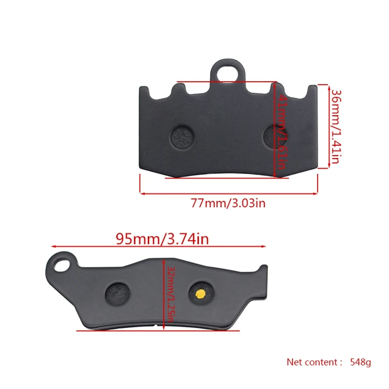 Motorcycle Front &amp Rear Disc Brake Pads Kit for BMW R1150RT R850RT K1200S K R1150GS 2002-2004 Adventure HP2 Megamoto | Автомобили и