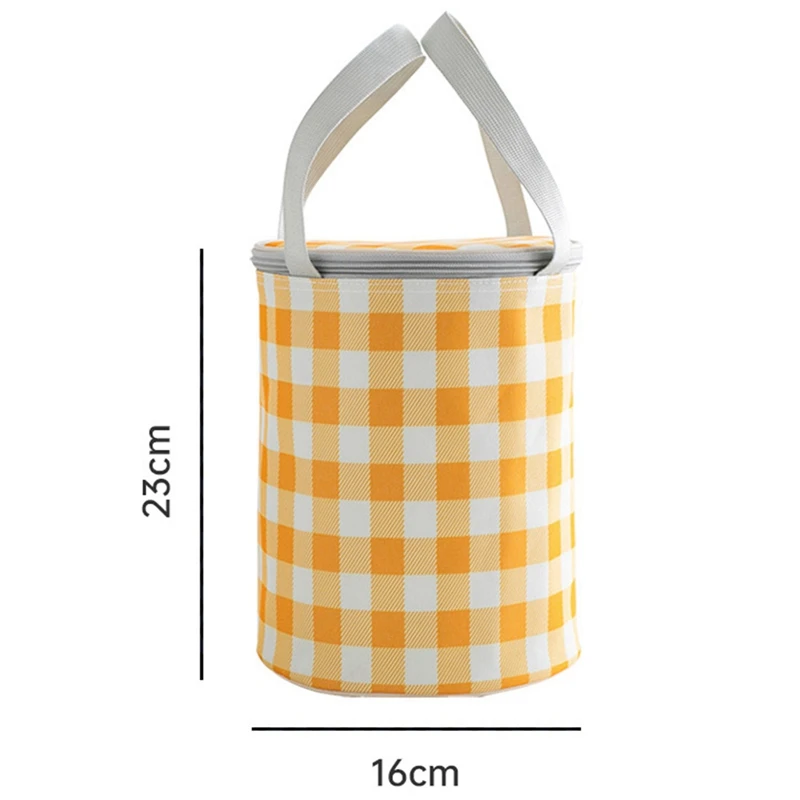 

Portable Insulation Bags Waterproof Oxford Lunch Storage Bin Color Kids Food Pack Drink Carrier Insulated Bags Food Delivery