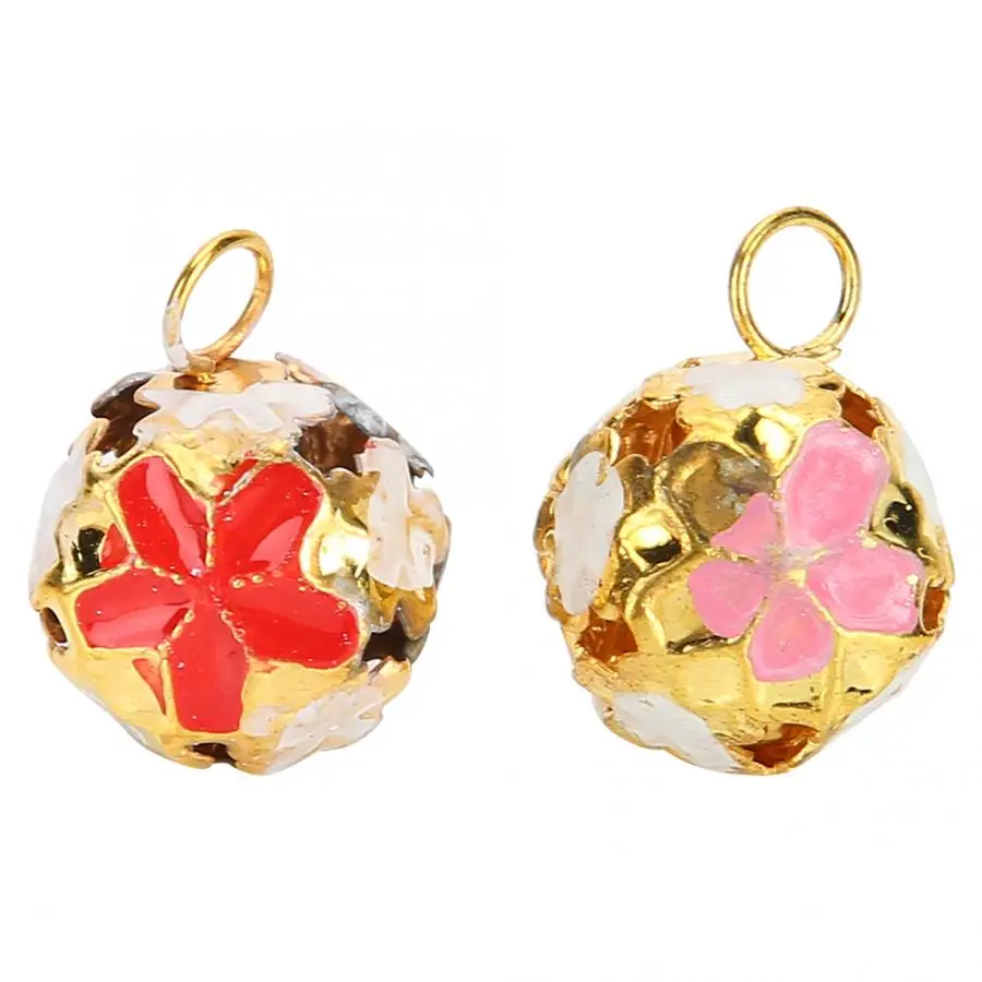 50 шт. DIY маленький красивый колокольчик металлический материал украшения из