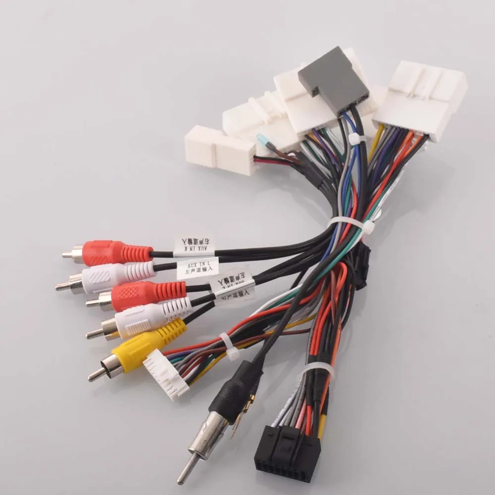 Автомобильный радиоприемник стерео проводка Кабель-адаптер Android 16pin для Nissan Murano