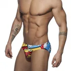2021 сексуальная мультипликационный бикини Плавание костюм Человека Для мужчин Плавание одежда Плавание трусы пуш-ап Плавание ming Мужские Шорты для купания бренд одежда для серфинга, Пляжная, Для Мужчин's ванный Комплект Одежда
