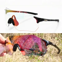 discoloration sports men sunglasses road cycling glasses mountain bike bicycle mtb riding goggles eyewear gafas ciclismo