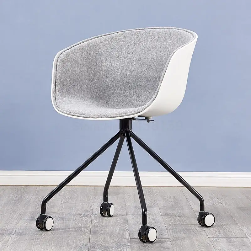 Простой домашний компьютерный стул поворотный скандинавский бизнес-персонал