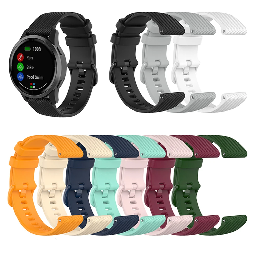 

22 мм ремешок для часов Garmin Вену 2 пояса браслет дышащий сменный ремешок для наручных часов Garmin vivoactive 4