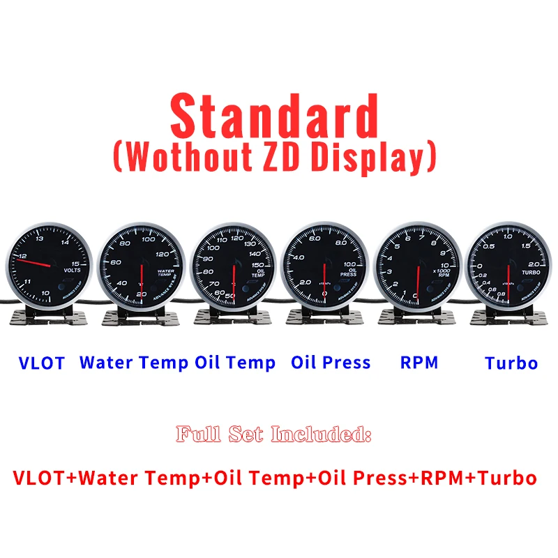 Defi Advance BF Difi Link System Daisy Chain Gauge Volt Temp Oil Press Тахометр RPM Turbo Boost|Измерители наддува| |