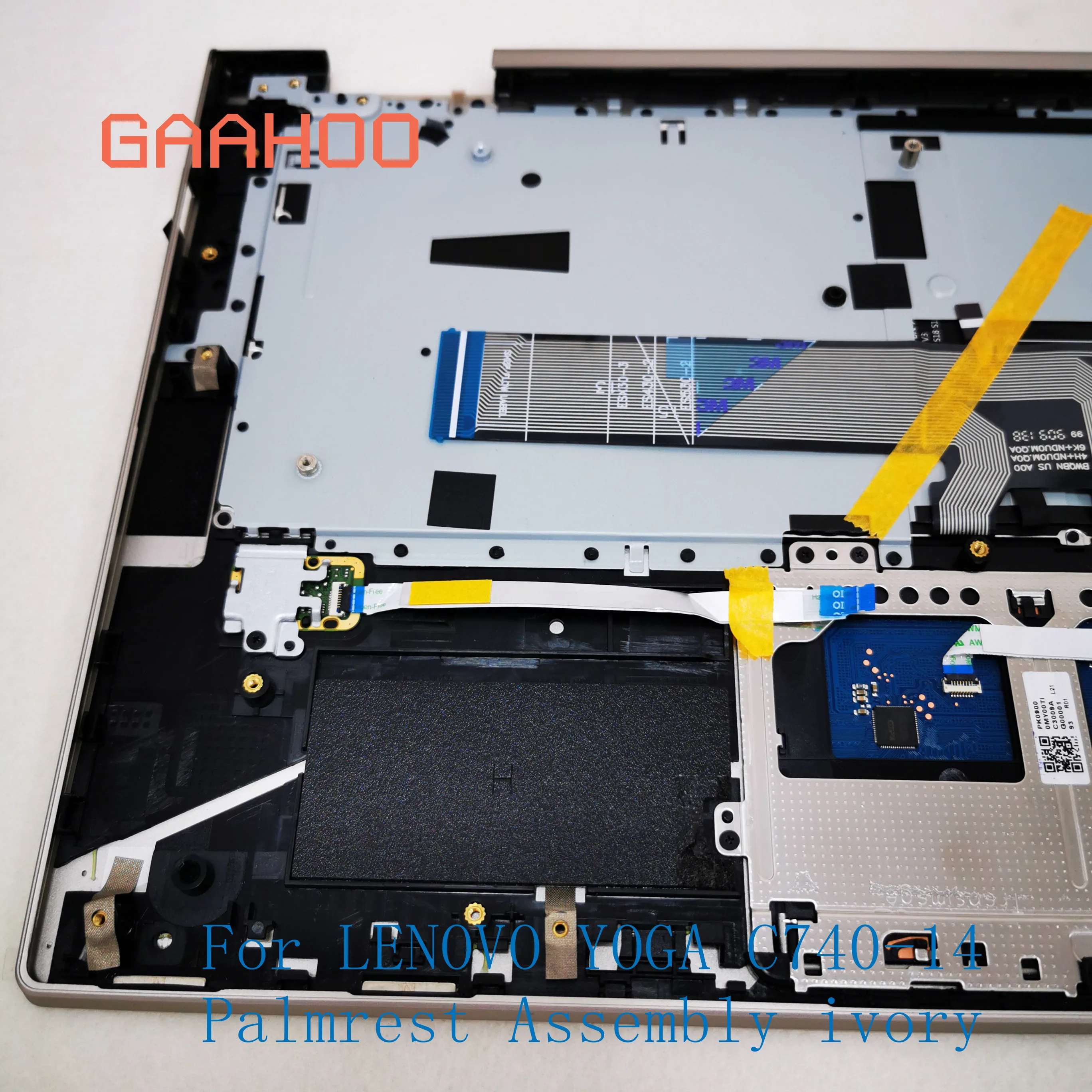 Нам IND Backligt клавиатура прозрачная защита для экрана LENOVO YOGA C740-14 и Упор рук в сборе