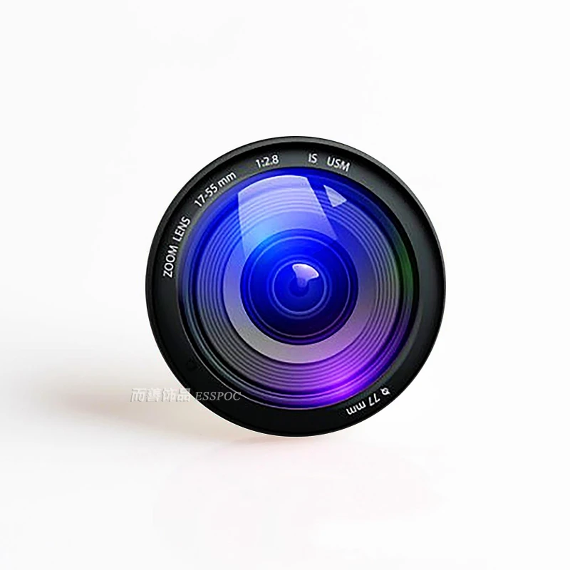 5 шт./лот объектив камеры глаза фото печать стекло кабошон 25 мм Камея Сделай Сам