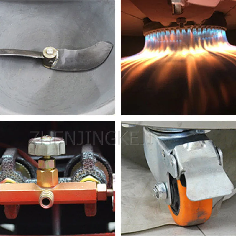 

220V12V Vertical Small Gas Fried Chestnut Machine Commercial Full Automatic Sugar-fried Chestnut Stir-fried Chestnut Machine