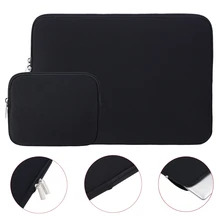 Rainyear Laptop Tablet Bag For Macbook Air 11 12 13 14 15 Lenovo Asus Acer Dell HP Notebook Sleeve  inch Protective Case Black