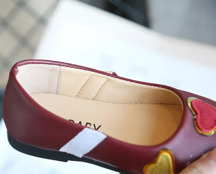 YWPENGCAI 2019 демисезонные детские мягкие кожаные туфли для девочек обувь на плоской