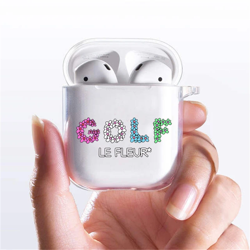 Tyler the creator Golf IGOR bees Air Pods Case For Apple airpods Cases 1 2 Clear in Earphone Accessories Cover Fundas Coque | Электроника