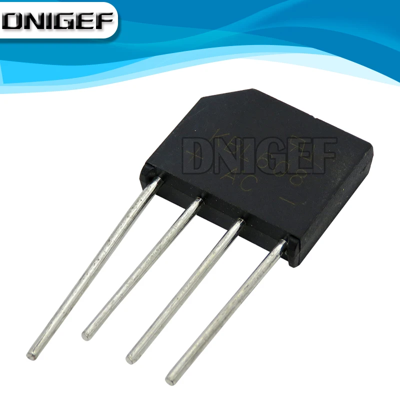 2 шт. однофазный диодный мост-выпрямитель KBL406 KBL610 KBL608 |