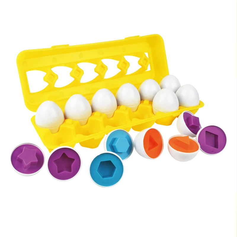 

Обучающие игрушки в виде яйца, 12 шт., для детей