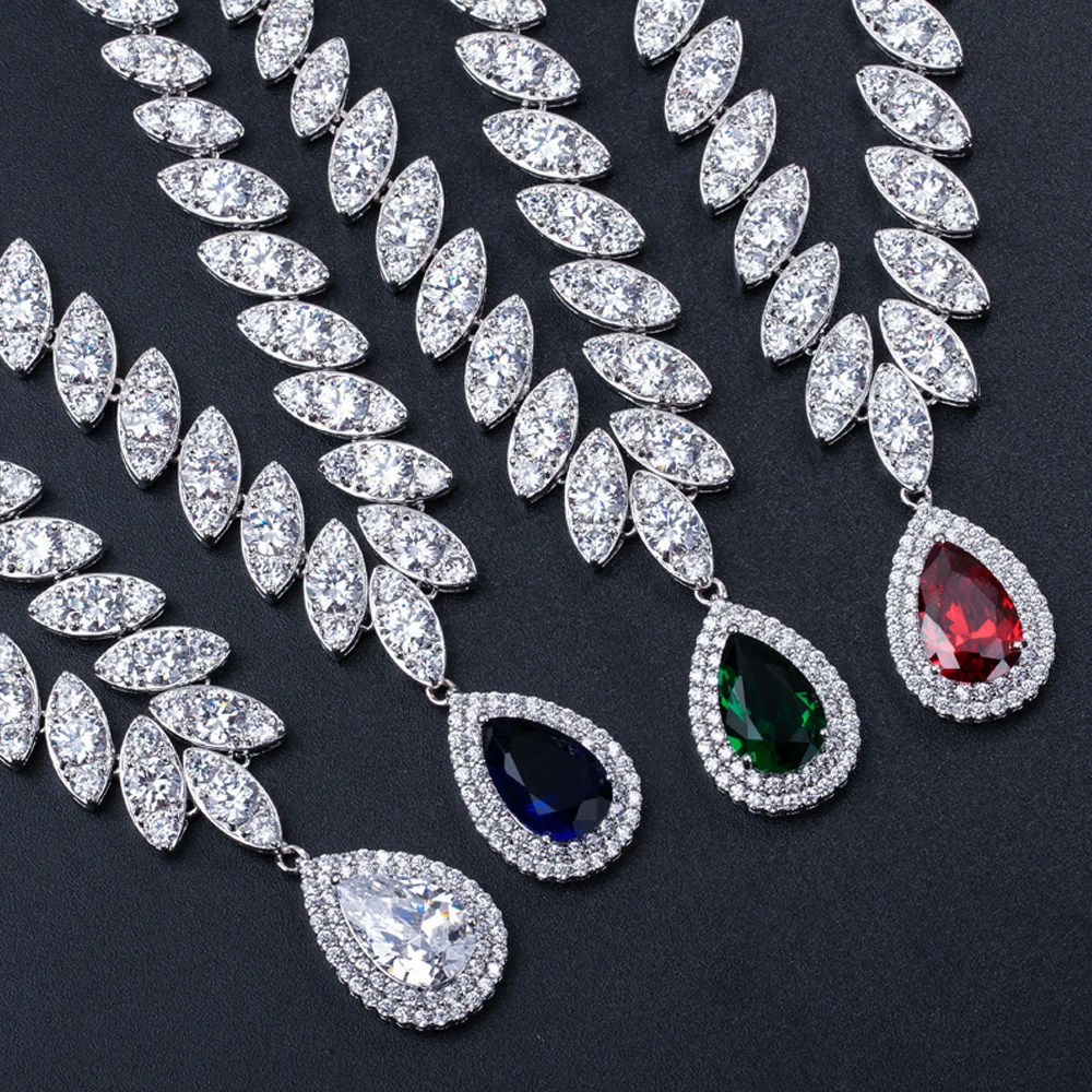 Женский классический костюм ThreeGraces комплект ювелирных изделий из серебра с