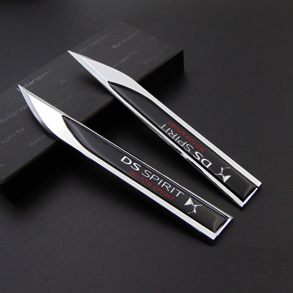Автомобильный Стайлинг дверная боковая наклейка с логотипом DS автомобильный