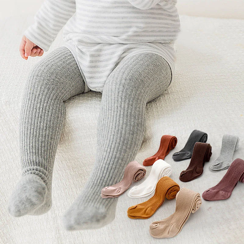 

Baby Girl Cotton Tights Princess Baby Girl's One-Piece Pantyhose Baby Spring Autumn Winter New Trousers Lace Stocking Girl Socks