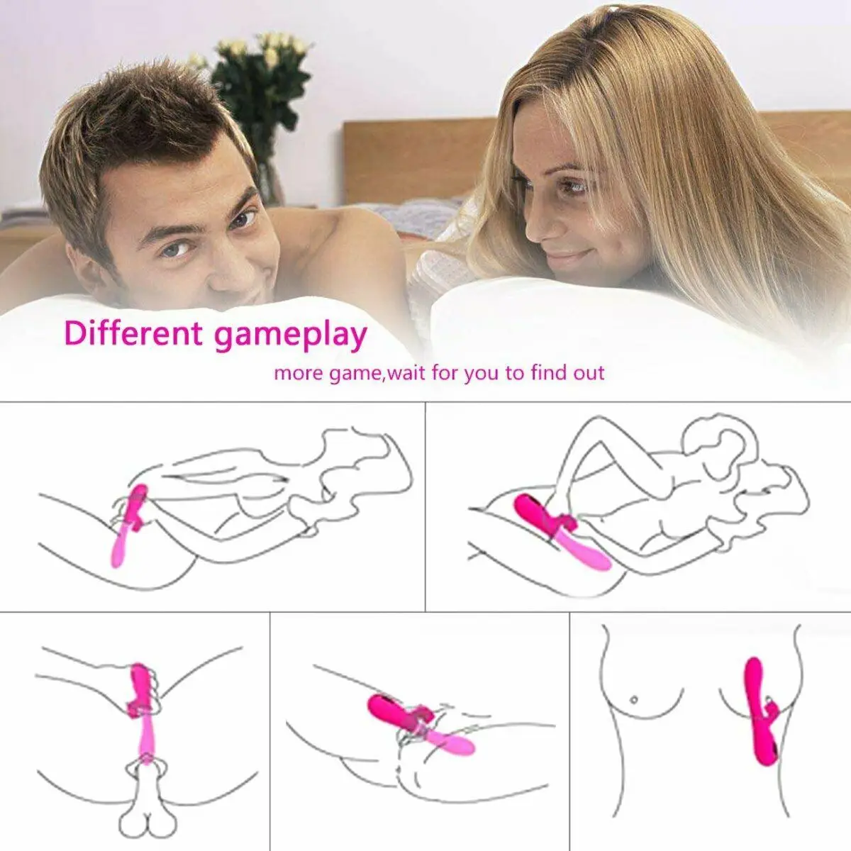 Loaey вибратор Paganl G Spot кролик вибраторы для взрослых интимные игрушки женщин