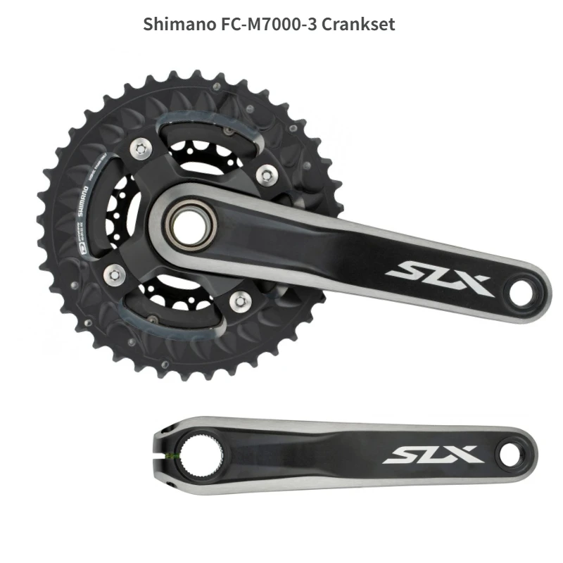 Shimano SLX FC M7000-3 Кривошип 3x11 скорость M7000 FC-M7000 170 мм 33 горный велосипед коленчатый