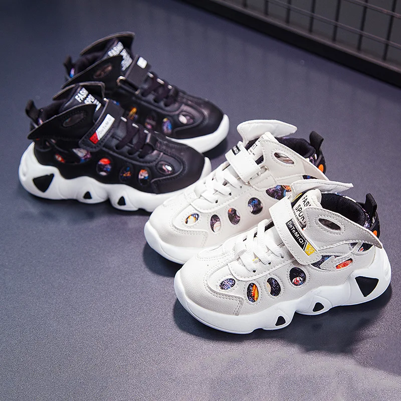 Детская повседневная обувь кроссовки для девочек мальчиков сезон осень зима