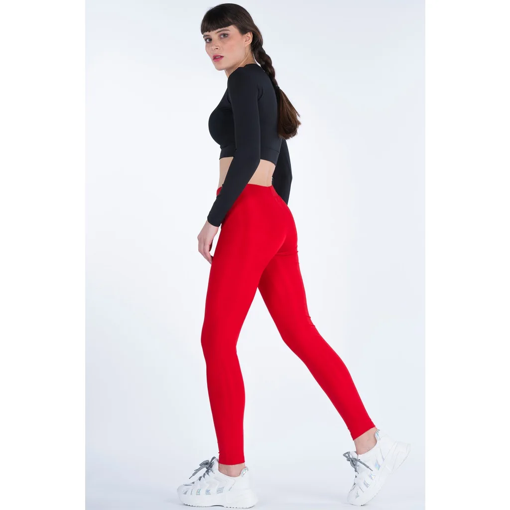 High Waist Shiny Women Leggings 1010