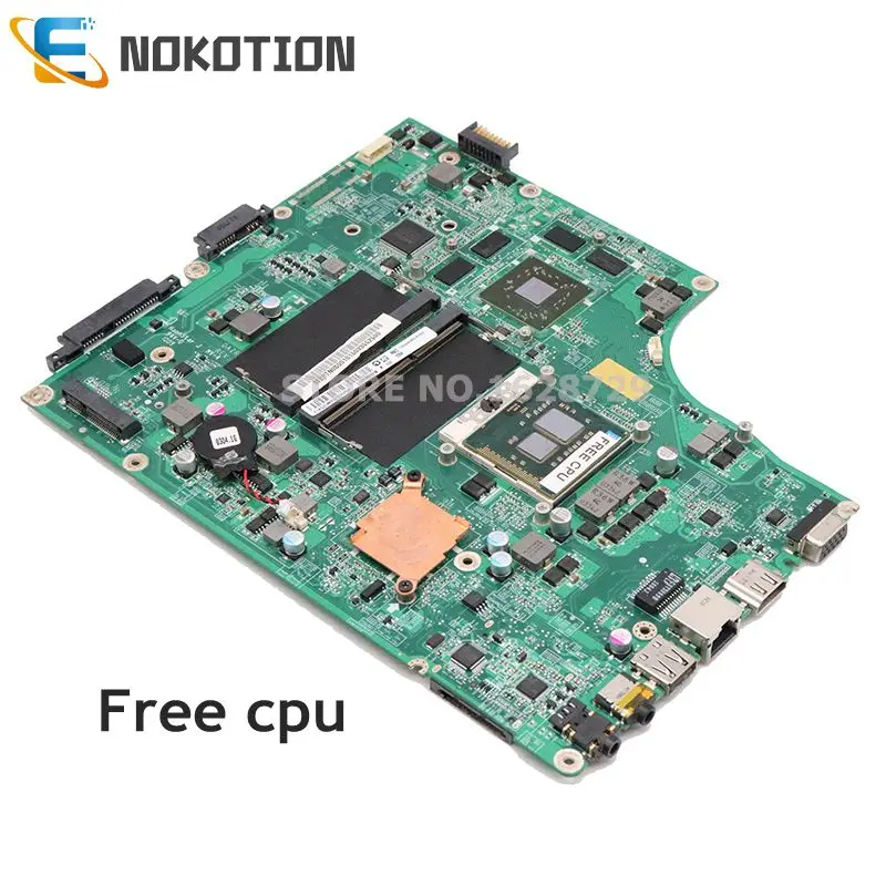 

NOKOTION MB.PTN06.001 MBPTN06001 Mainboard for Acer aspire 5820 5820TG DAZR7BMB8E0 Laptop Motherboard HD5650 Graphic Free Cpu