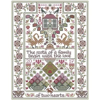 totem heart of love patterns counted cross stitch 11ct 14ct 18ct diy chinese cross stitch kits embroidery needlework sets