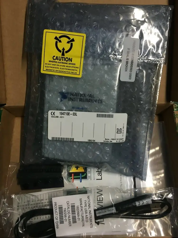 

Новая многофункциональная карта сбора данных NI USB-6211 DAQ серии 779676-01 M