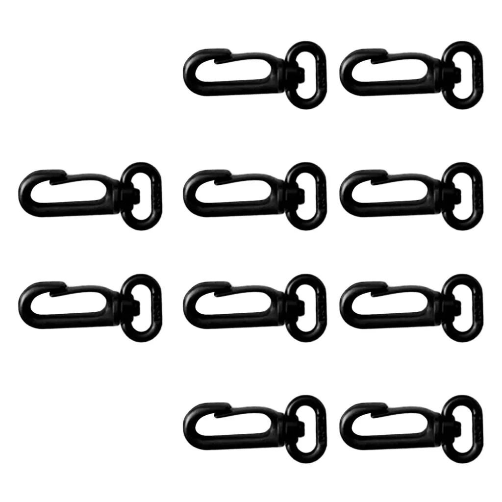 

10x Swivel Snap Hook Clip Scuba Diving Diver 12mm Webbing Attach Accessories