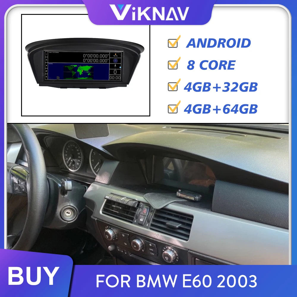 

2 din Android автомобильное радио для BMW E60 2003 стерео приемник автомобильный мультимедийный плеер авторадио GPS Навигация экран видео плеер