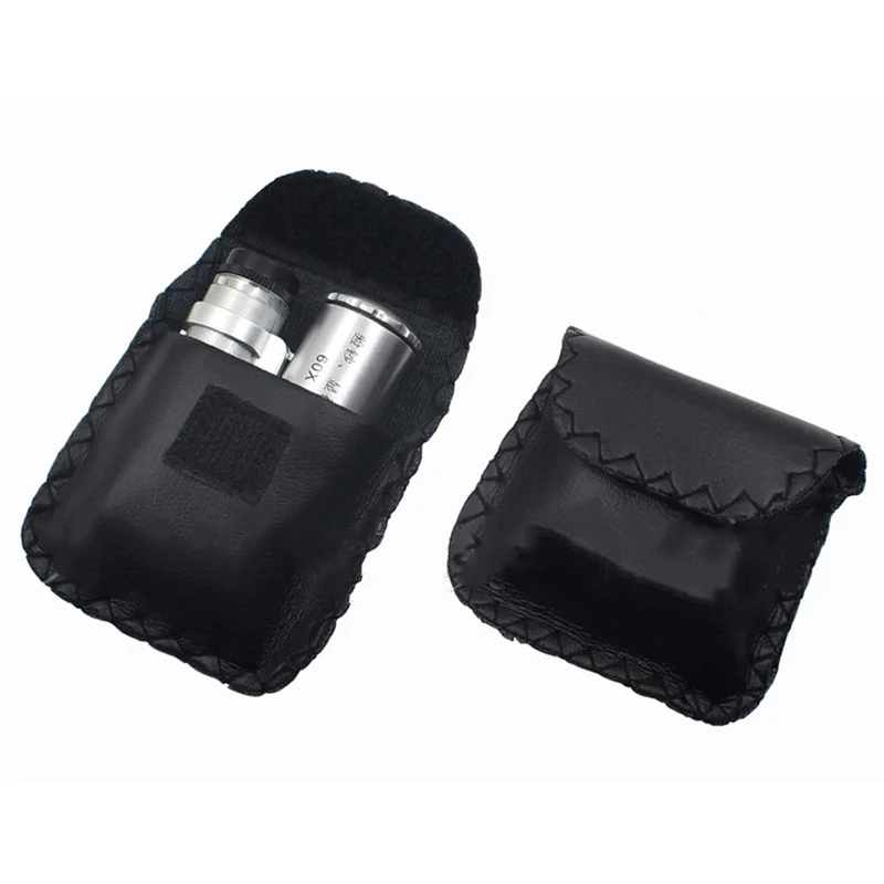 Микроскоп ультрафиолетовая лампа 60X портативный светодиодный светильник